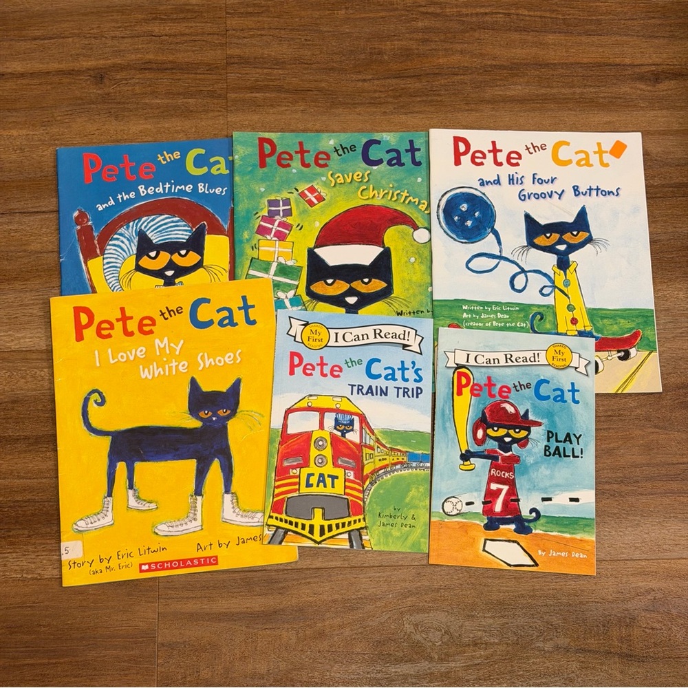 TWELVE Pete the Cat Books